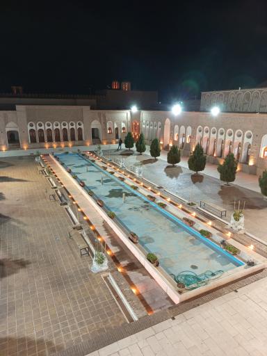عکس خانه حاج آقا علی رفسنجان (بزرگترین خانه خشتی جهان)