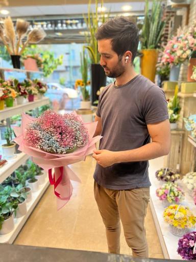 عکس گل فروشی گل فام