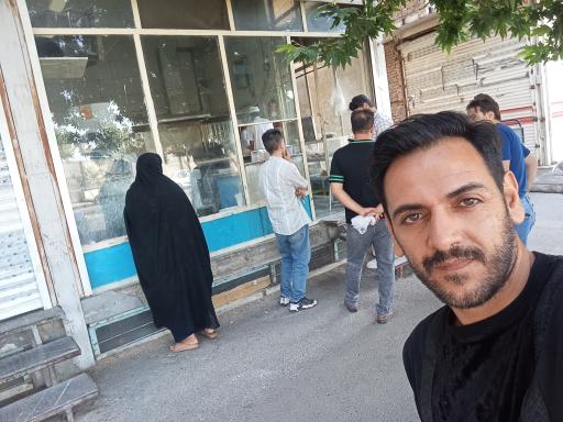 عکس نانوایی بربری مهاجر