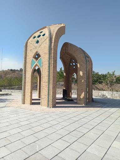 عکس مزار شهدای مدافع حرم