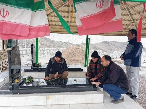 عکس مزار شهدای مدافع حرم