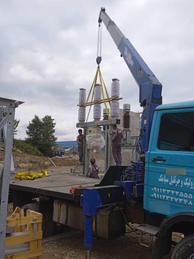 عکس خدمات جرثقیل و هیدرولیک سیامک