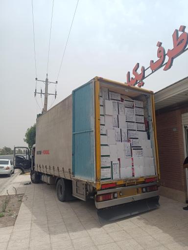 عکس بنکداری ظرف یکبارمصرف مدائن