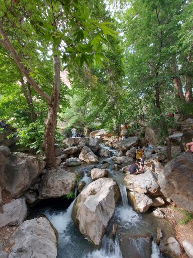 عکس گور دخمه کی کاووس شاه صحنه