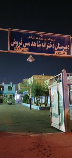 عکس دبیرستان دخترانه شاهد مس فروش