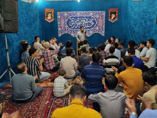 عکس حسینیه مجمع جوانان انتظار 