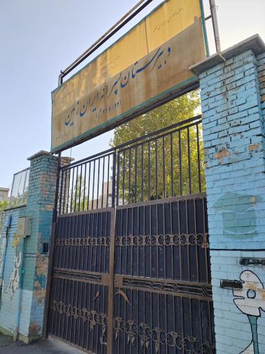 عکس دبیرستان پسرانه ایران زمین
