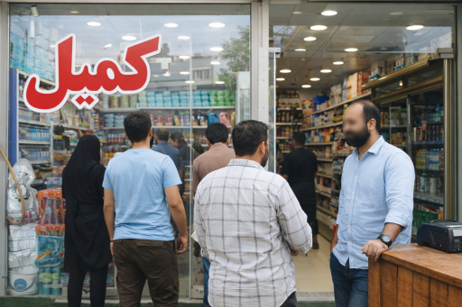 عکس سوپرمارکت کمیل