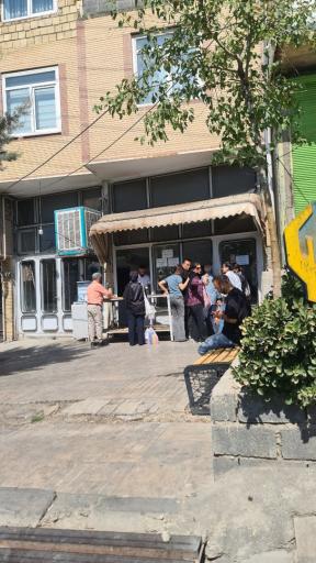 عکس نانوایی سنگک
