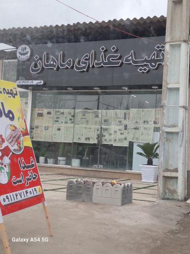 عکس تهیه غذا ماهان