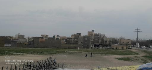 عکس زمین فوتبال خاکی خداداد