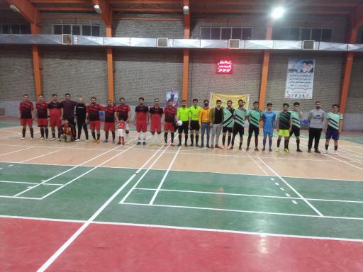 عکس سالن مجموعه ورزشی چند منظوره کارگران خدابنده