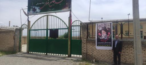 عکس مسجد جامع رضوی سیاه بید سفلی