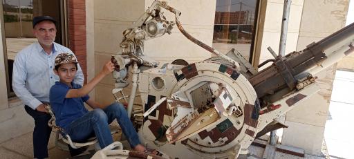 عکس باغ موزه دفاع مقدس استان سمنان