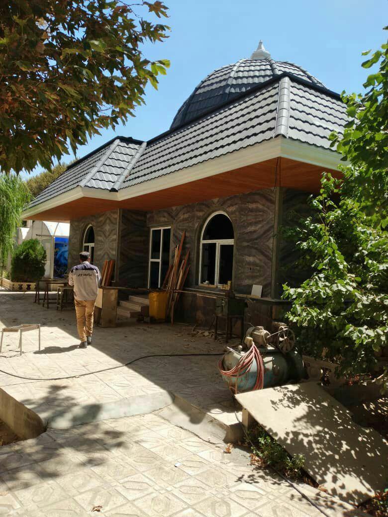 عکس شیروانی و آردواز بام گستر