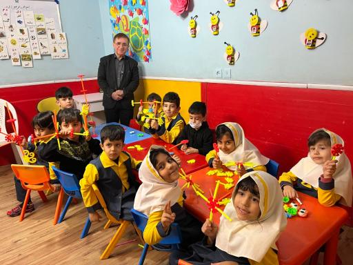 عکس مهد کودک و پیش دبستانی بچه های آسمان