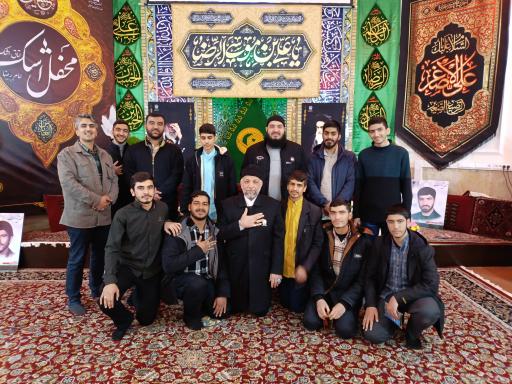 عکس محفل اشک امام رضا (ع)