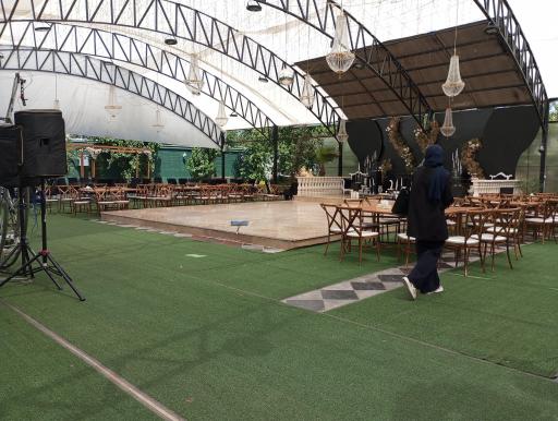 عکس باغ تالار هرمس