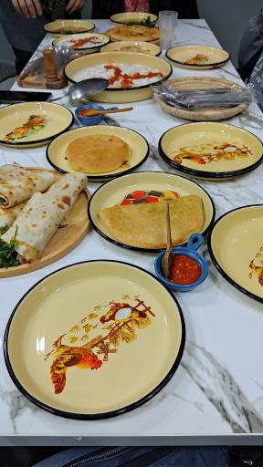 عکس غذای سنتی ترکمن قطاب