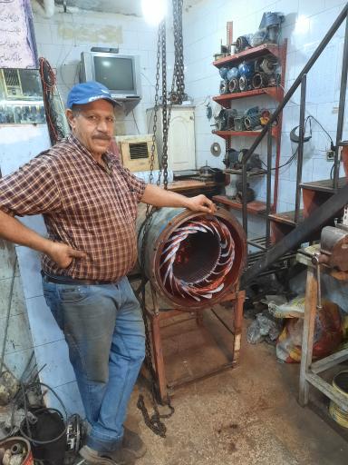 عکس کارگاه سیم پیچی طرفی