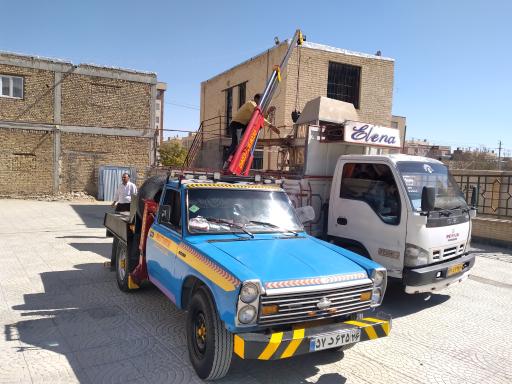 عکس امداد یدک کش و جرثقیل سعید