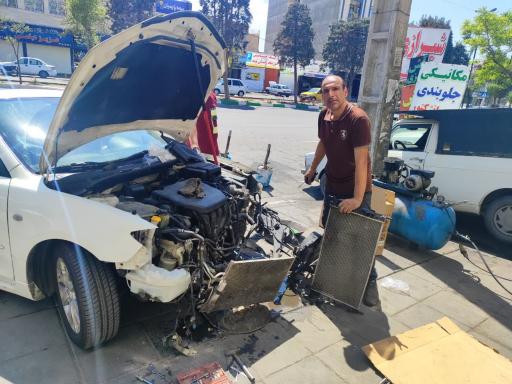 عکس رادیاتورسازی مهدی دهقان