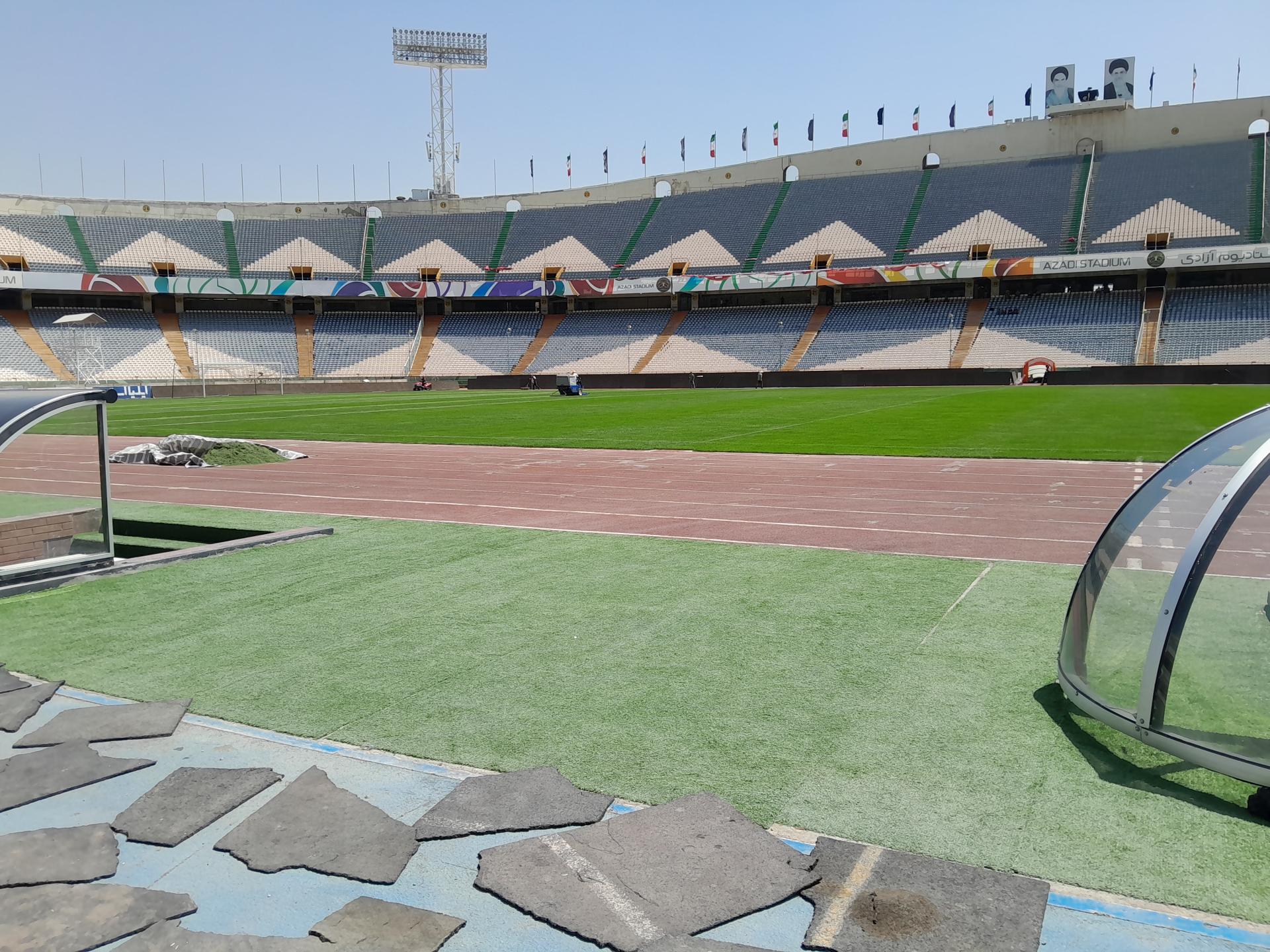 عکس زمین فوتبال 