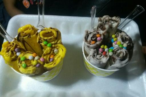 عکس بستنی رولی