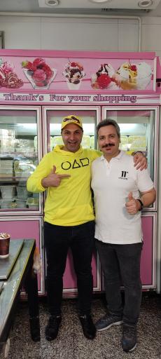 عکس آبمیوه و بستنی امید