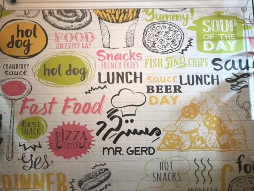 عکس فست فود مستر گرد