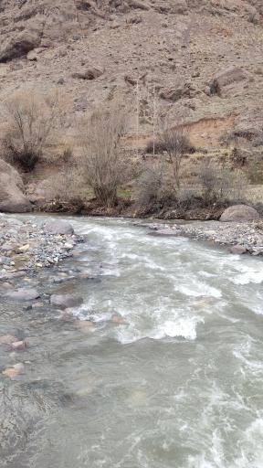 عکس رودخانه طالقان شاهرود