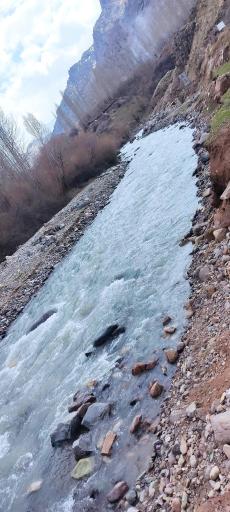 عکس رودخانه طالقان شاهرود