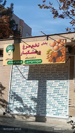 عکس پخش خشکبار و تخم مرغ