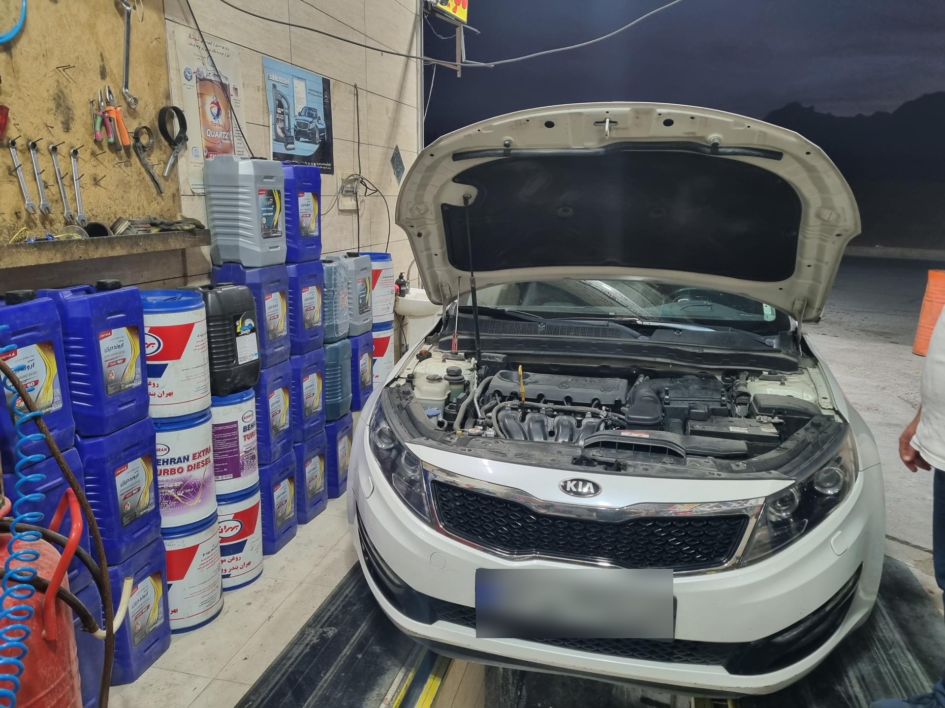 عکس تعويض روغن الماس 