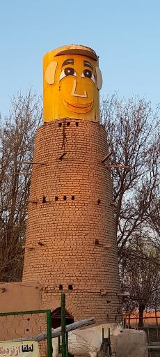 عکس برج آجری قدیمی 