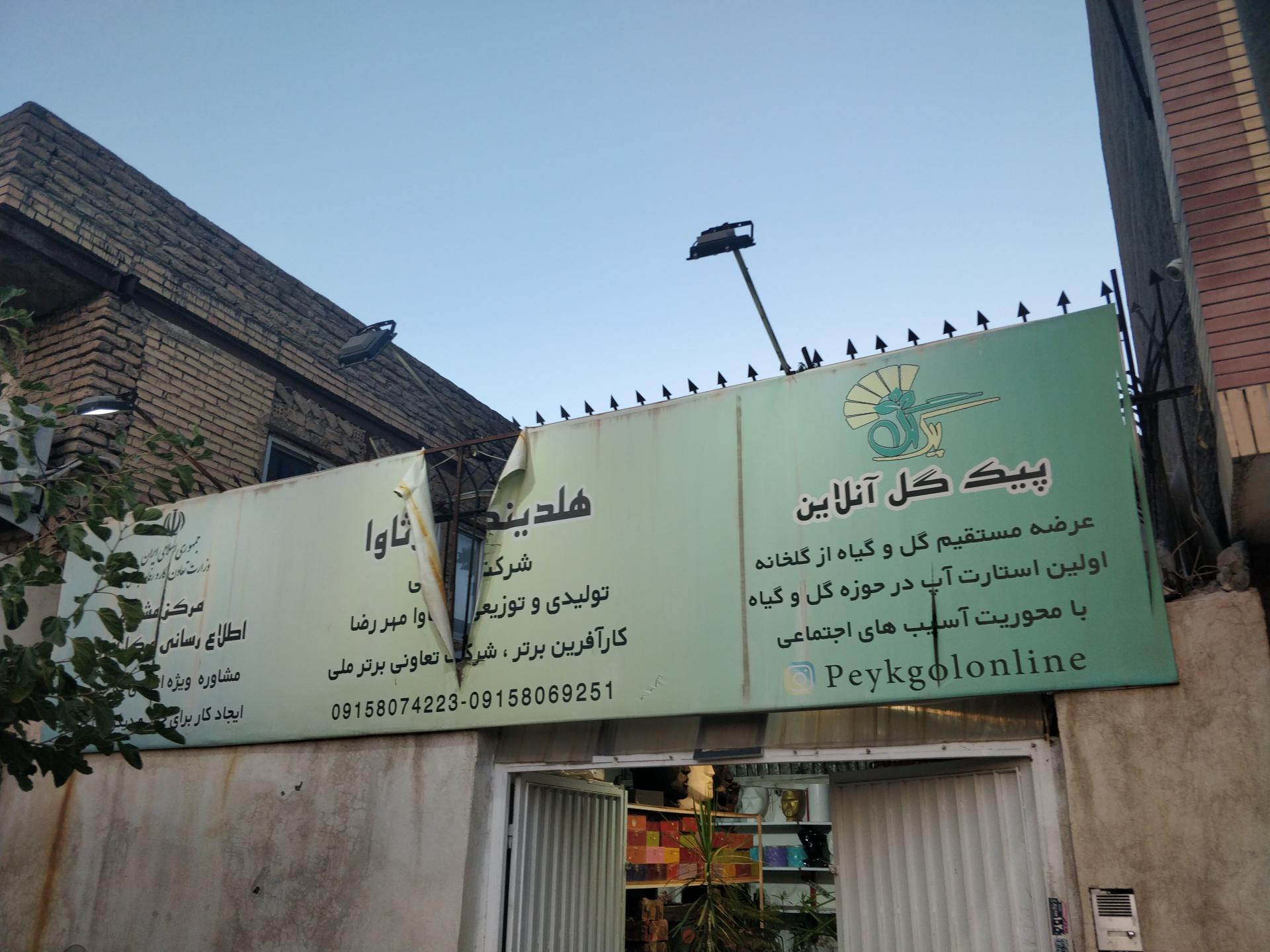 عکس پیک گل آنلاین