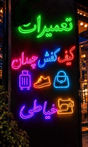 عکس تعمیرات کیف کفش چمدان