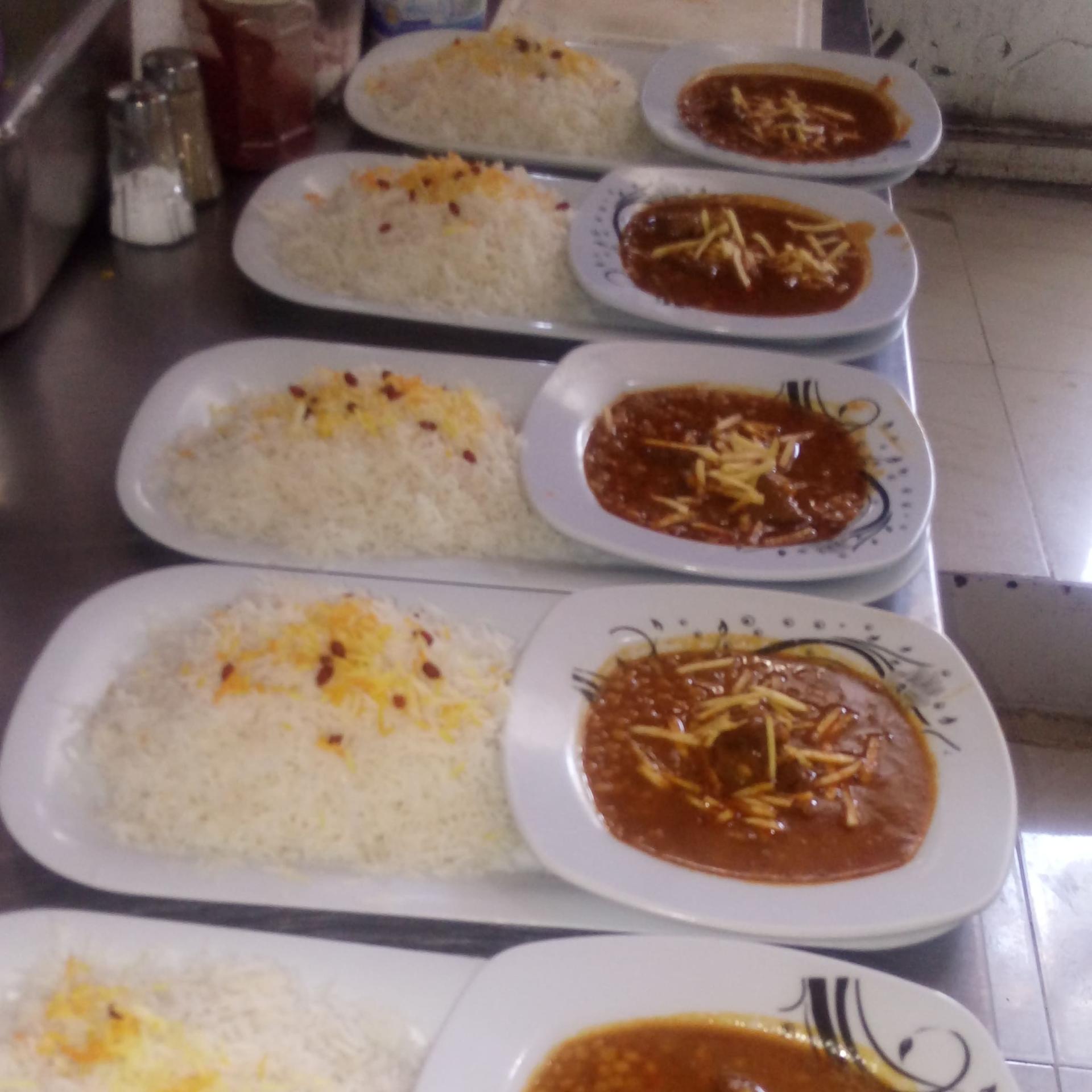 عکس تهیه غذای طهران قدیم