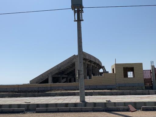 عکس میدان بازی کریکت (در حال ساخت)