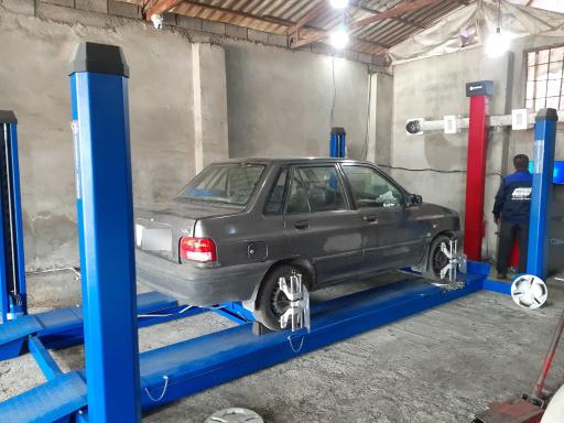 جلوبندی بالانس و میزان فرمان لیزری ایرج