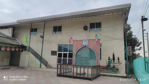 عکس حسینیه روستای پشتِ سیم