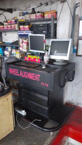 عکس جلوبندی و میزان فرمان با دستگاه خاکساری