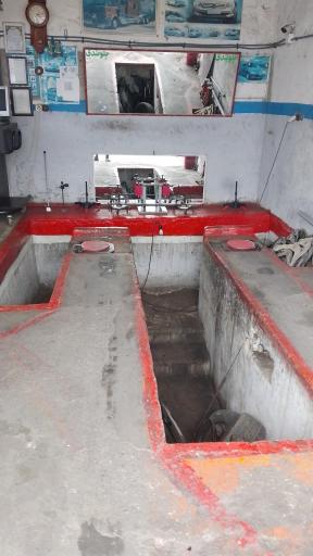 عکس جلوبندی و میزان فرمان با دستگاه خاکساری