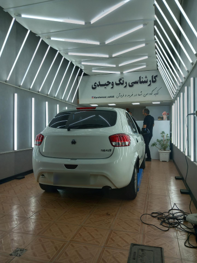 عکس تشخیص رنگ و کارشناسی وحیدی 