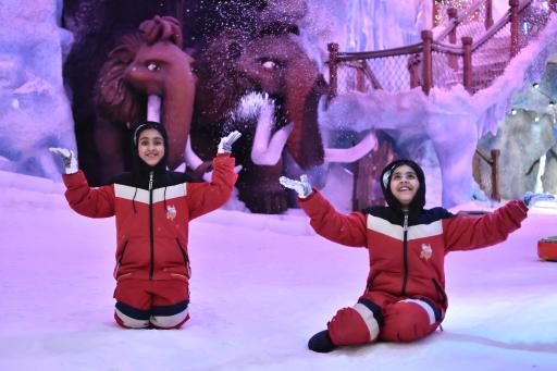 عکس برج برفی