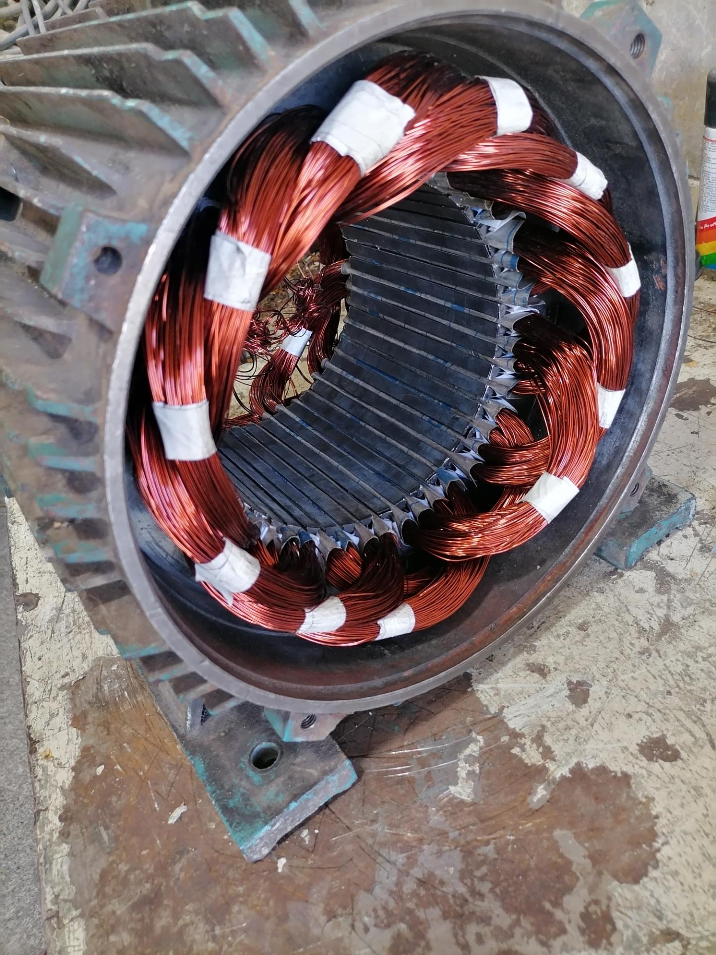 عکس سیم پیچی میر تعمیرات دریل سنگ فرز