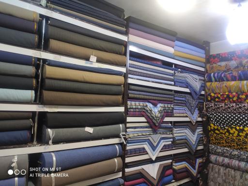 عکس خياطي و پارچه سرای صحرائی نيشتمان