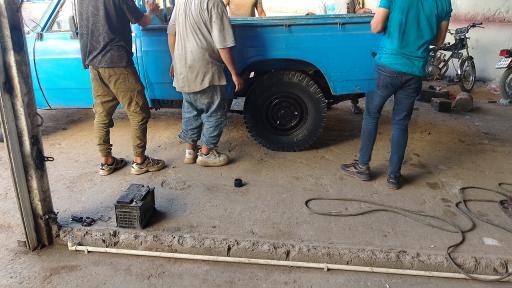 عکس شاسی کشی نیسان امید