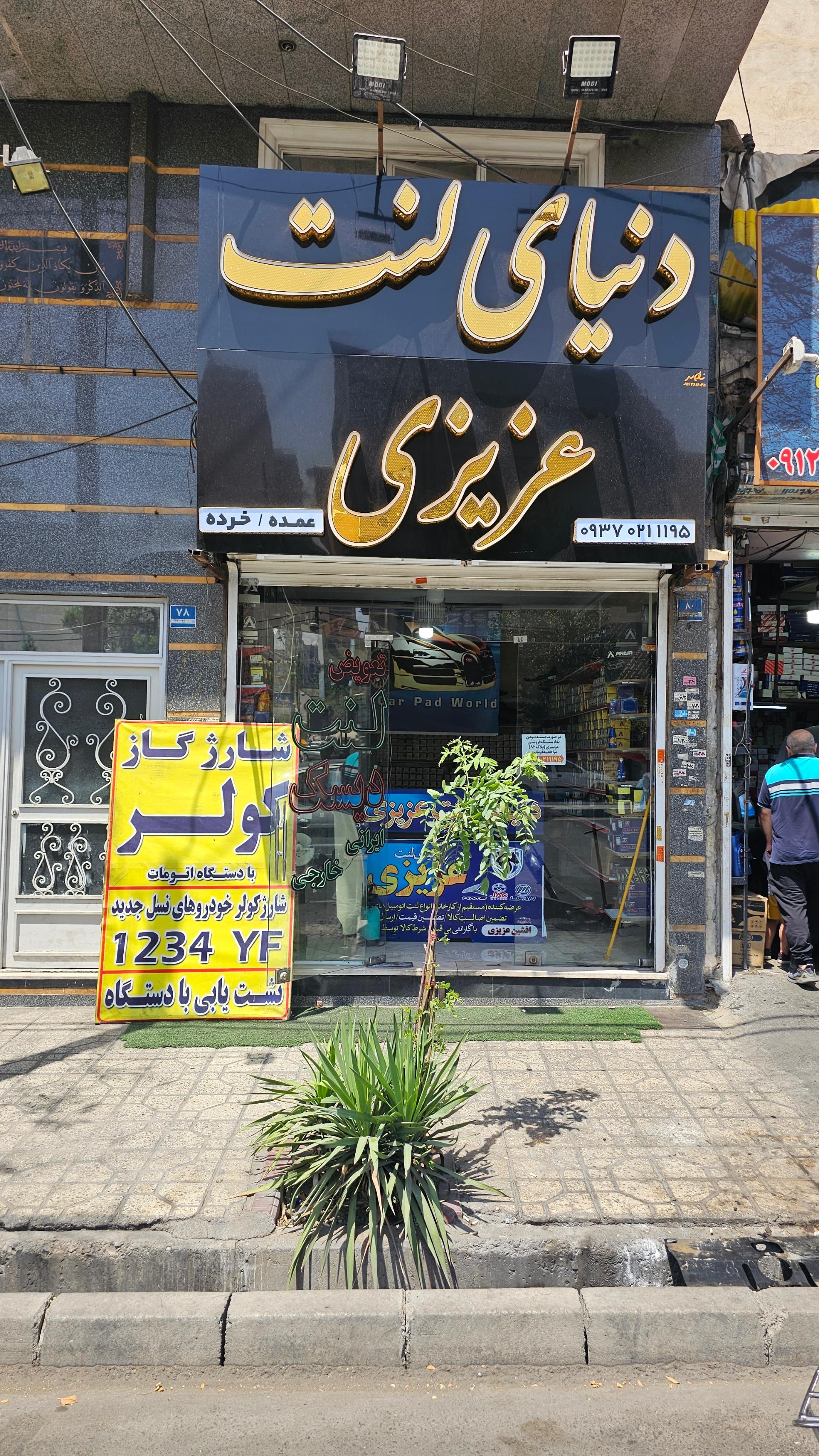 عکس دنیای لنت عزیزی