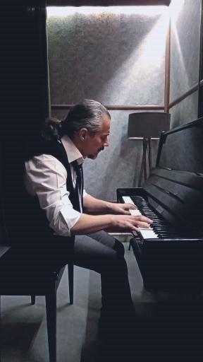 عکس آموزش موسیقی استاد سعادت 